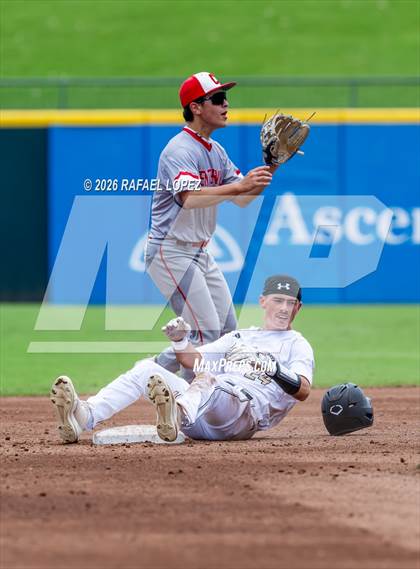 Thumbnail 1 in Gordon vs. Centerville (UIL Baseball 1A State Final) photogallery.