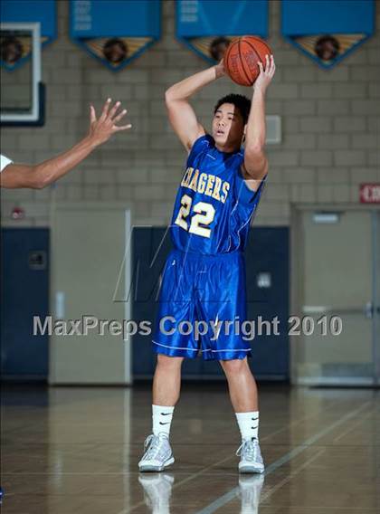Thumbnail 1 in Bishop Amat vs. Charter Oak (MLK I Have A Dream Classic) photogallery.
