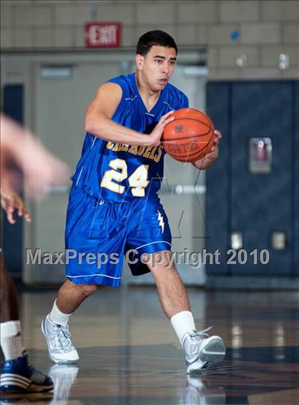 Thumbnail 2 in Bishop Amat vs. Charter Oak (MLK I Have A Dream Classic) photogallery.