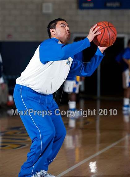 Thumbnail 2 in Bishop Amat vs. Charter Oak (MLK I Have A Dream Classic) photogallery.