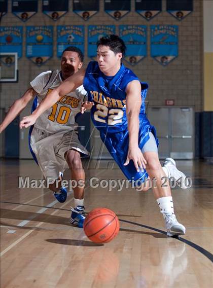 Thumbnail 2 in Bishop Amat vs. Charter Oak (MLK I Have A Dream Classic) photogallery.
