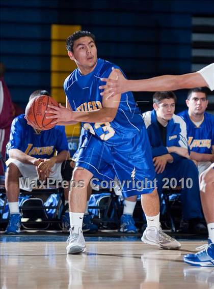 Thumbnail 2 in Bishop Amat vs. Charter Oak (MLK I Have A Dream Classic) photogallery.