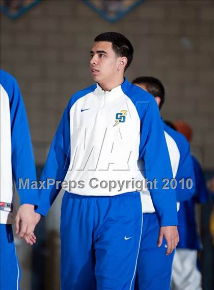 Thumbnail 1 in Bishop Amat vs. Charter Oak (MLK I Have A Dream Classic) photogallery.