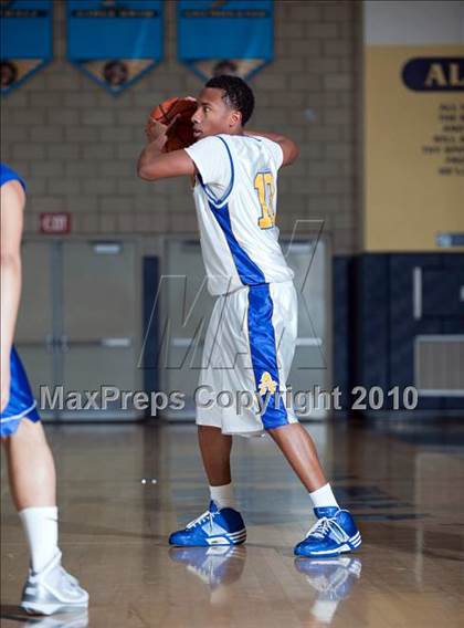 Thumbnail 2 in Bishop Amat vs. Charter Oak (MLK I Have A Dream Classic) photogallery.