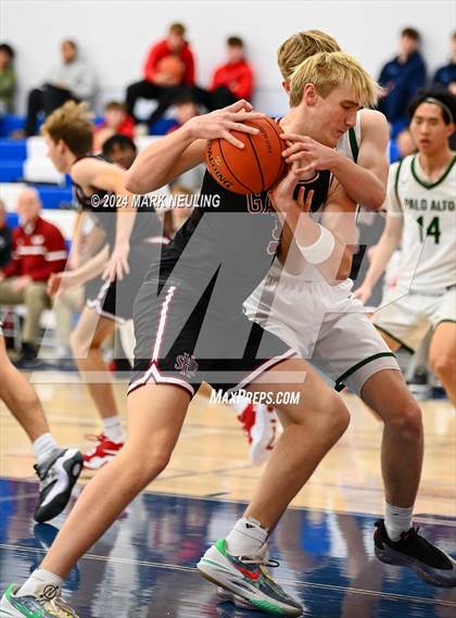 Thumbnail 3 in Sacred Heart Prep vs. Palo Alto (Burlingame Lions Cub Tournament) photogallery.