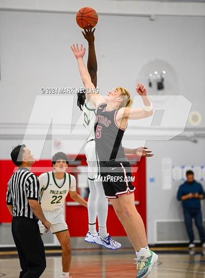 Thumbnail 3 in Sacred Heart Prep vs. Palo Alto (Burlingame Lions Cub Tournament) photogallery.