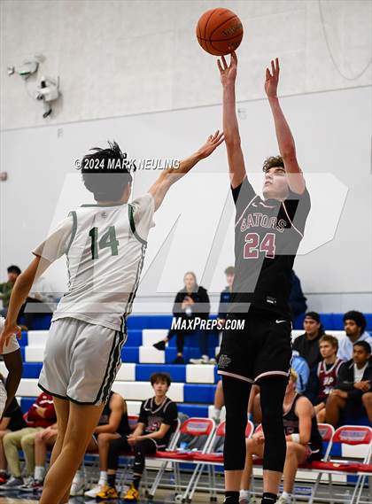 Thumbnail 2 in Sacred Heart Prep vs. Palo Alto (Burlingame Lions Cub Tournament) photogallery.