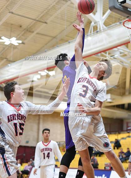 Thumbnail 3 in Kent Denver vs. Basalt  (CHSAA 3A Great 8) photogallery.