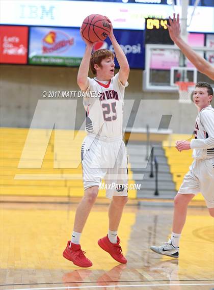 Thumbnail 3 in Kent Denver vs. Basalt  (CHSAA 3A Great 8) photogallery.