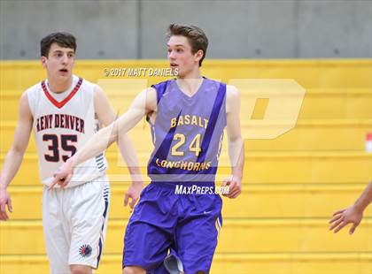 Thumbnail 2 in Kent Denver vs. Basalt  (CHSAA 3A Great 8) photogallery.