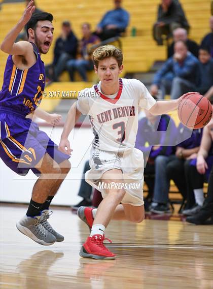 Thumbnail 3 in Kent Denver vs. Basalt  (CHSAA 3A Great 8) photogallery.