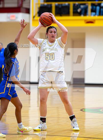 Thumbnail 2 in Mesa Vista vs. Cuba (Lady Braves Invite at Santa Fe Indian School) photogallery.