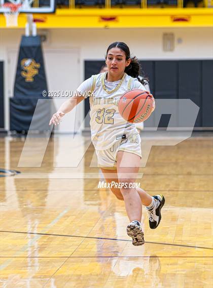 Thumbnail 1 in Mesa Vista vs. Cuba (Lady Braves Invite at Santa Fe Indian School) photogallery.