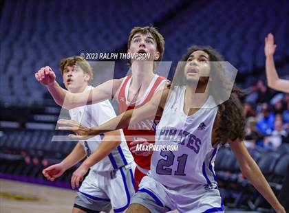 Thumbnail 2 in Wheatland vs. East Nicolaus (At Golden1 Center) photogallery.