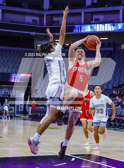 Thumbnail 2 in Wheatland vs. East Nicolaus (At Golden1 Center) photogallery.