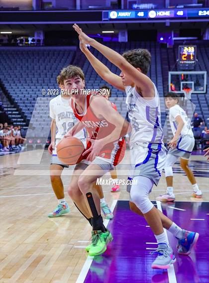 Thumbnail 3 in Wheatland vs. East Nicolaus (At Golden1 Center) photogallery.
