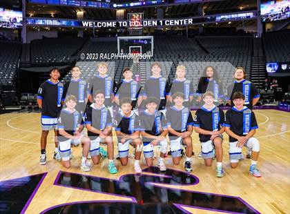 Thumbnail 1 in Wheatland vs. East Nicolaus (At Golden1 Center) photogallery.