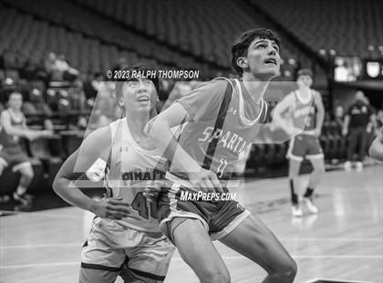 Thumbnail 2 in Wheatland vs. East Nicolaus (At Golden1 Center) photogallery.
