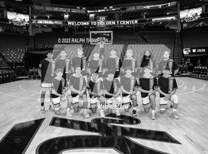 Thumbnail 3 in Wheatland vs. East Nicolaus (At Golden1 Center) photogallery.