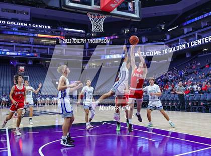 Thumbnail 2 in Wheatland vs. East Nicolaus (At Golden1 Center) photogallery.