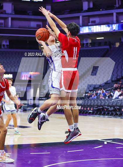 Thumbnail 3 in Wheatland vs. East Nicolaus (At Golden1 Center) photogallery.