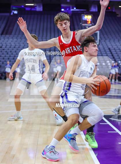 Thumbnail 2 in Wheatland vs. East Nicolaus (At Golden1 Center) photogallery.