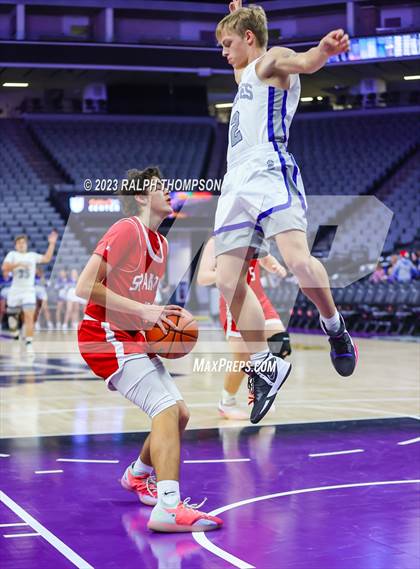 Thumbnail 2 in Wheatland vs. East Nicolaus (At Golden1 Center) photogallery.