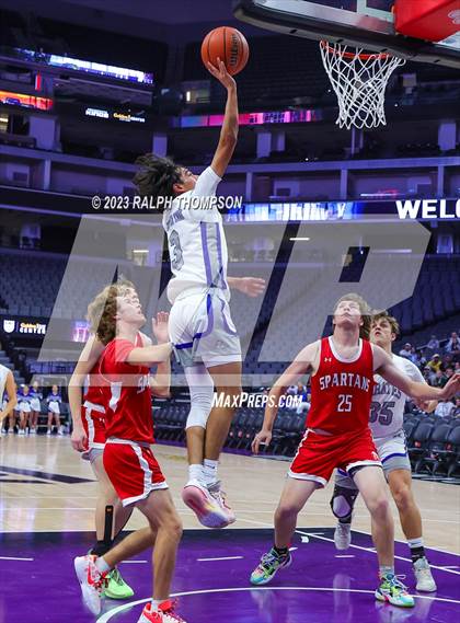 Thumbnail 3 in Wheatland vs. East Nicolaus (At Golden1 Center) photogallery.