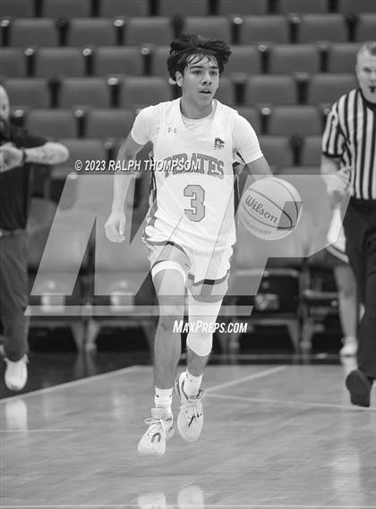 Thumbnail 2 in Wheatland vs. East Nicolaus (At Golden1 Center) photogallery.