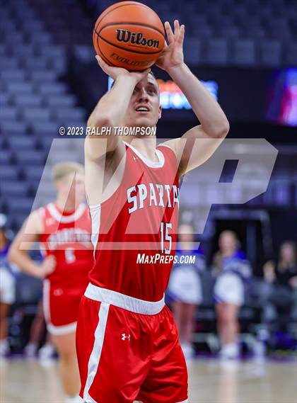Thumbnail 1 in Wheatland vs. East Nicolaus (At Golden1 Center) photogallery.
