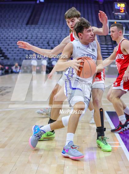 Thumbnail 1 in Wheatland vs. East Nicolaus (At Golden1 Center) photogallery.
