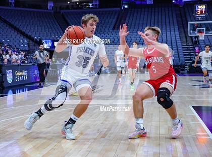 Thumbnail 3 in Wheatland vs. East Nicolaus (At Golden1 Center) photogallery.