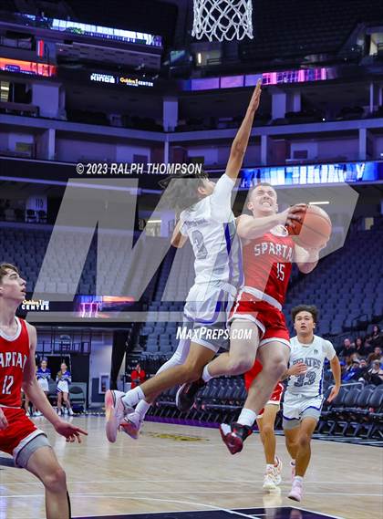 Thumbnail 3 in Wheatland vs. East Nicolaus (At Golden1 Center) photogallery.
