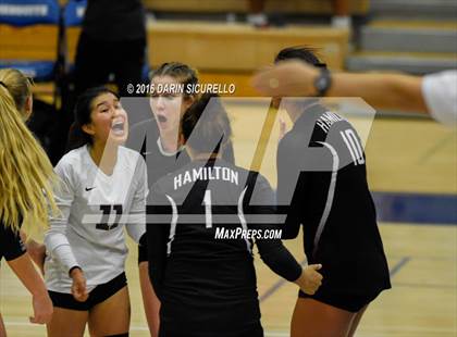 Thumbnail 2 in Hamilton vs. Mountain Pointe (AIA Division 6A Semifinal Playoff) photogallery.