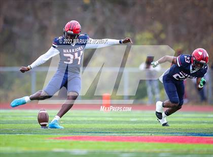 Thumbnail 2 in Cass Tech vs  Southfield Arts & Tech (MHSAA District Final) photogallery.