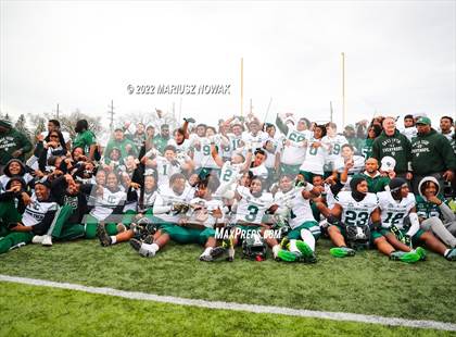 Thumbnail 1 in Cass Tech vs  Southfield Arts & Tech (MHSAA District Final) photogallery.