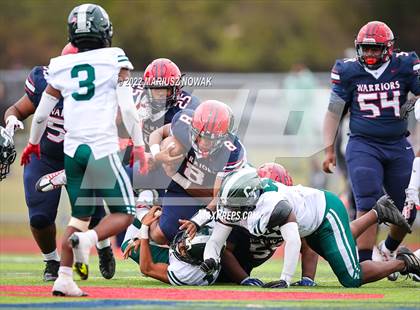 Thumbnail 3 in Cass Tech vs  Southfield Arts & Tech (MHSAA District Final) photogallery.