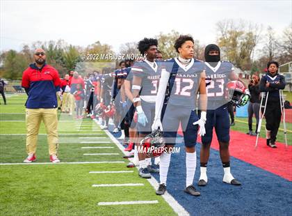 Thumbnail 2 in Cass Tech vs  Southfield Arts & Tech (MHSAA District Final) photogallery.