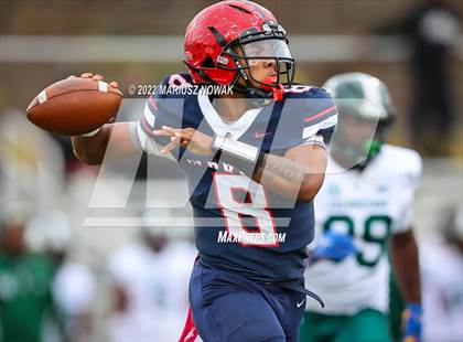 Thumbnail 3 in Cass Tech vs  Southfield Arts & Tech (MHSAA District Final) photogallery.