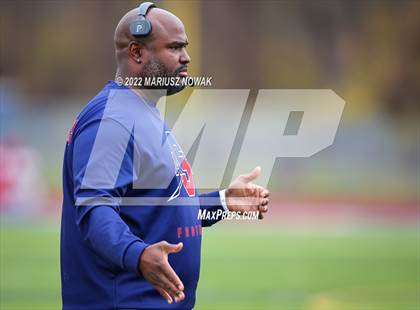 Thumbnail 1 in Cass Tech vs  Southfield Arts & Tech (MHSAA District Final) photogallery.