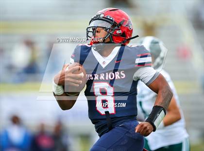 Thumbnail 3 in Cass Tech vs  Southfield Arts & Tech (MHSAA District Final) photogallery.