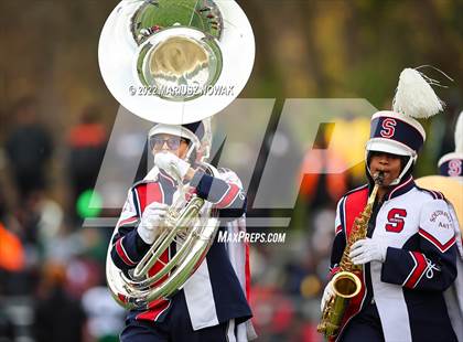 Thumbnail 2 in Cass Tech vs  Southfield Arts & Tech (MHSAA District Final) photogallery.