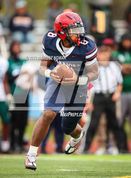 Thumbnail 3 in Cass Tech vs  Southfield Arts & Tech (MHSAA District Final) photogallery.