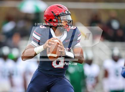 Thumbnail 2 in Cass Tech vs  Southfield Arts & Tech (MHSAA District Final) photogallery.