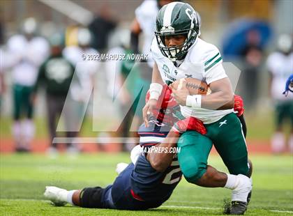 Thumbnail 3 in Cass Tech vs  Southfield Arts & Tech (MHSAA District Final) photogallery.