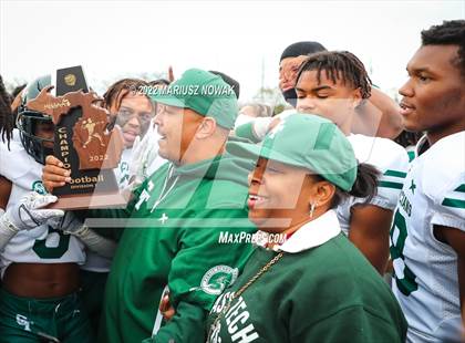 Thumbnail 2 in Cass Tech vs  Southfield Arts & Tech (MHSAA District Final) photogallery.