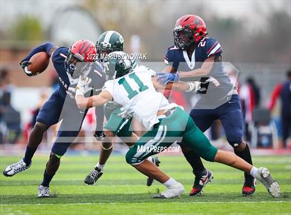 Thumbnail 1 in Cass Tech vs  Southfield Arts & Tech (MHSAA District Final) photogallery.