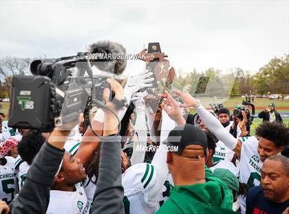 Thumbnail 3 in Cass Tech vs  Southfield Arts & Tech (MHSAA District Final) photogallery.