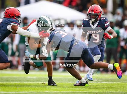 Thumbnail 2 in Cass Tech vs  Southfield Arts & Tech (MHSAA District Final) photogallery.
