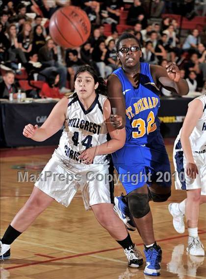 Thumbnail 3 in St. Bernard vs. Hillcrest Christian (CIF SS 6AA Final) photogallery.